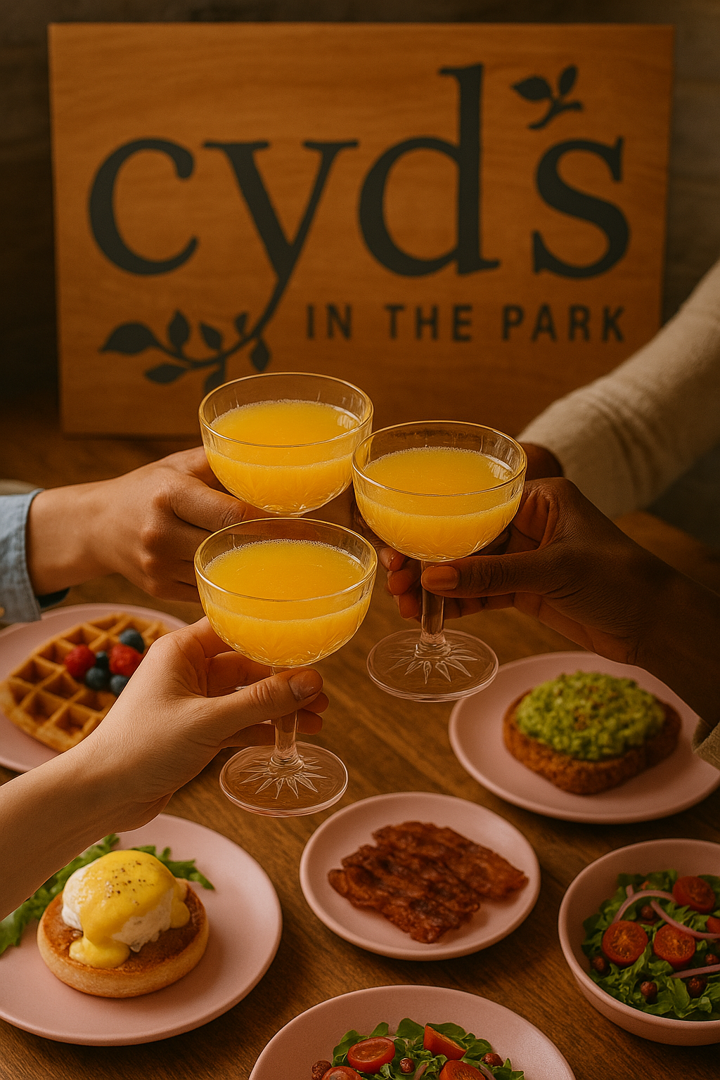 Cyd’s Brunch table