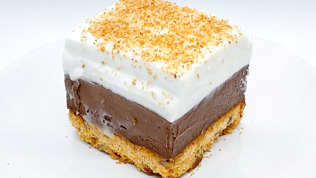 Whole 9" Chocolate Haupia Cake Fill The Original Mochi