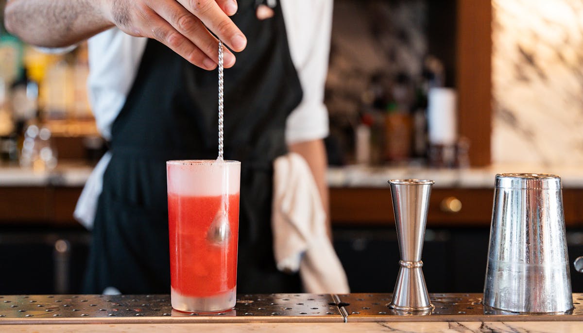 a stirred cocktail