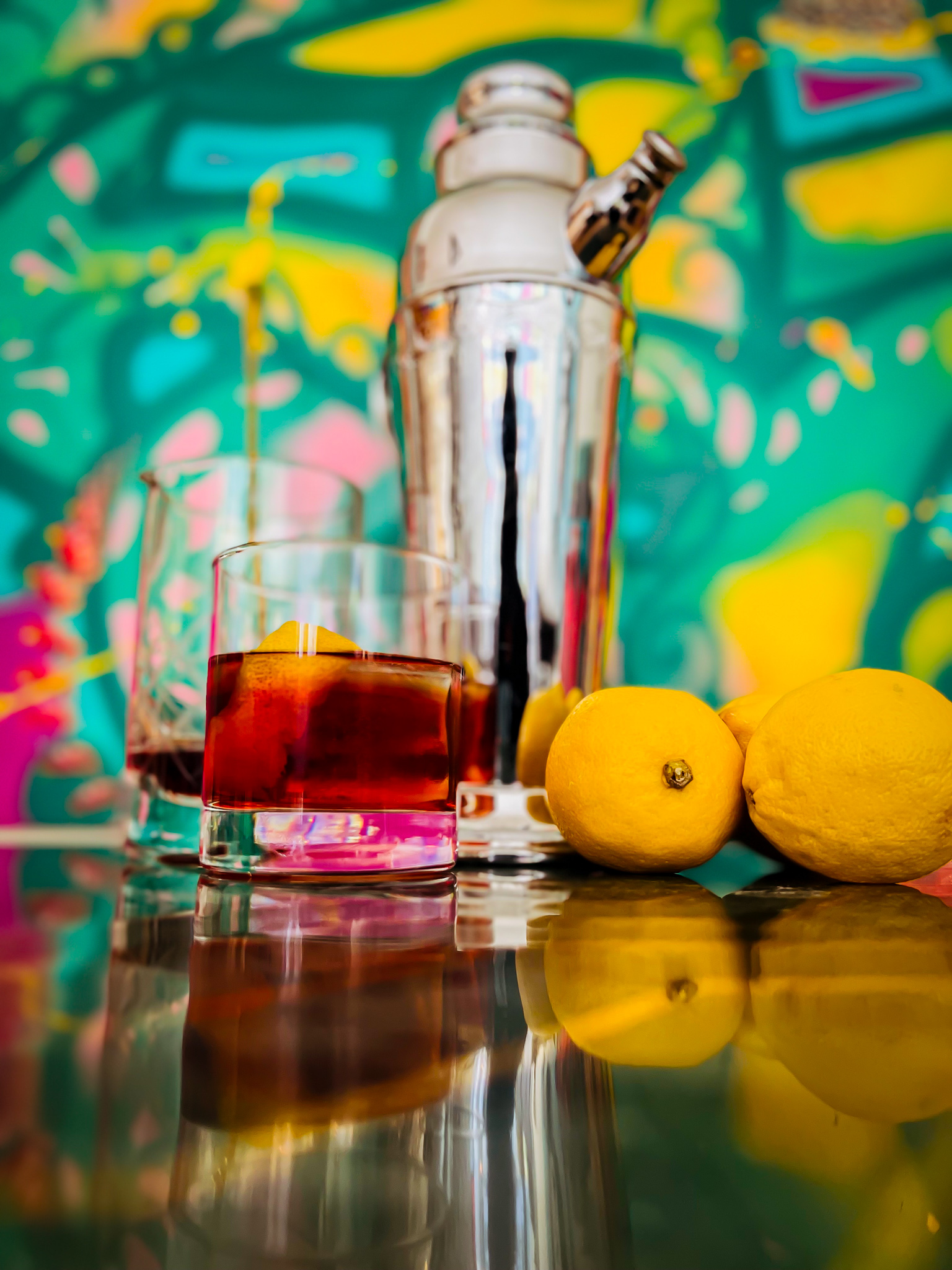a mezcal negroni 