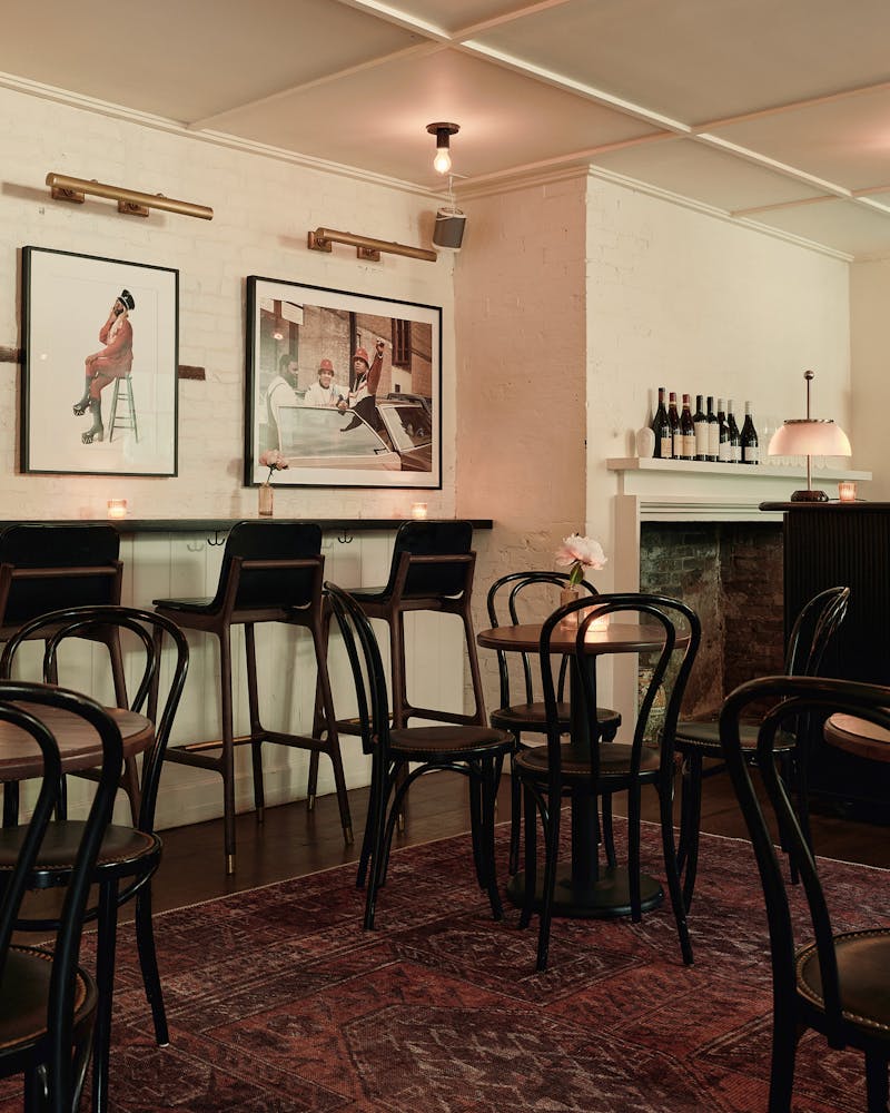 a dining room table