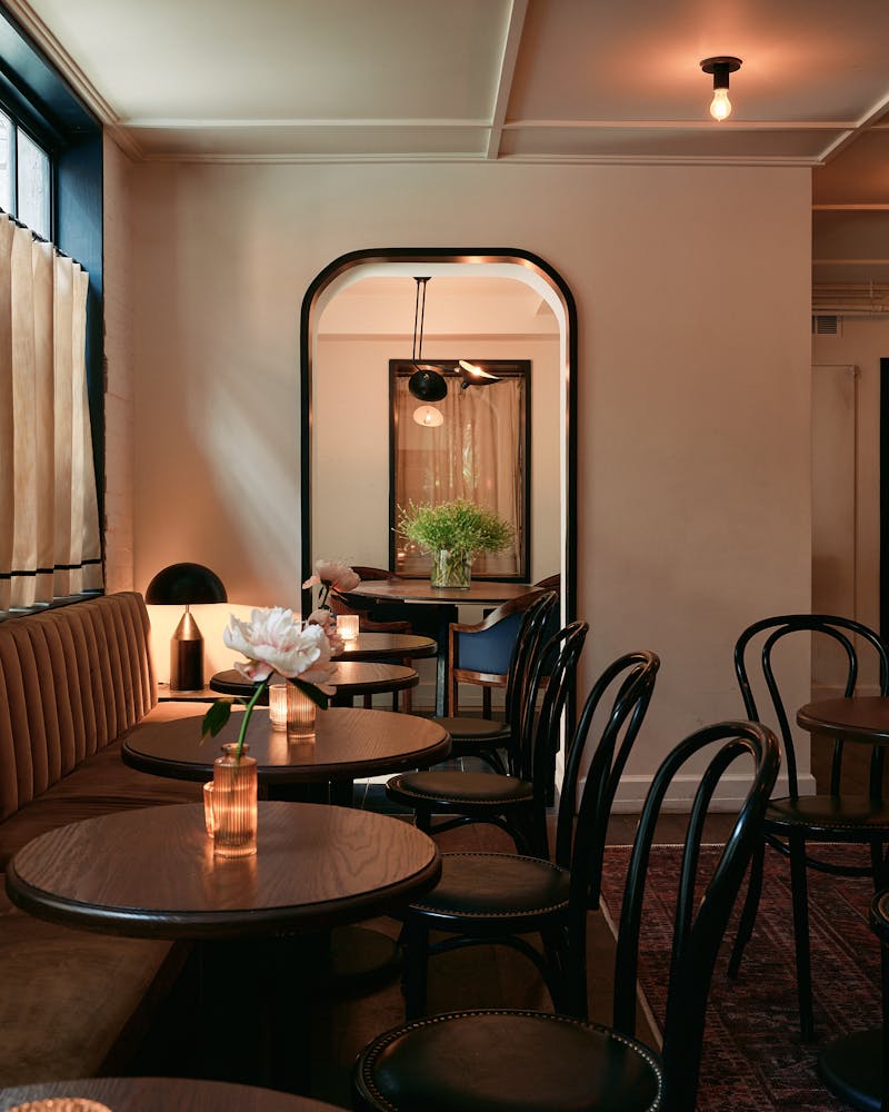 a dining room table