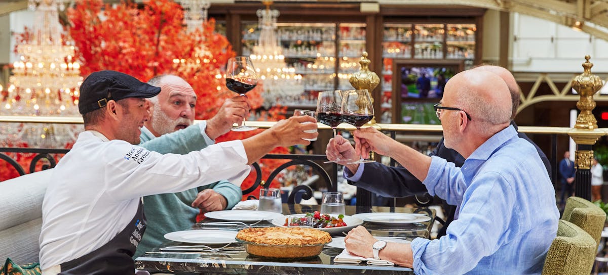 people toasting and drinking wine