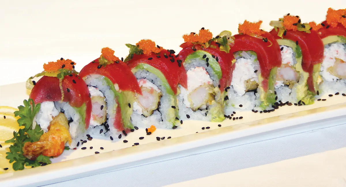 a plate of food