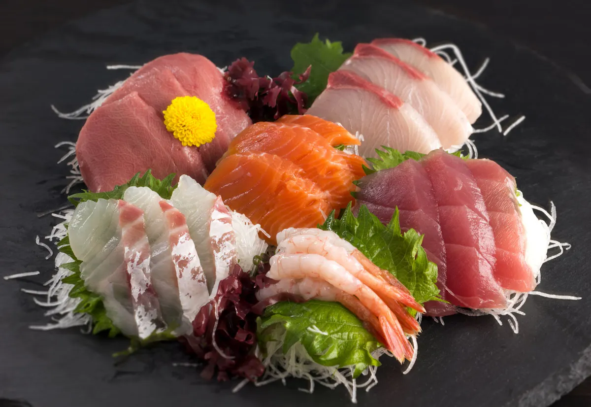 a plate of food