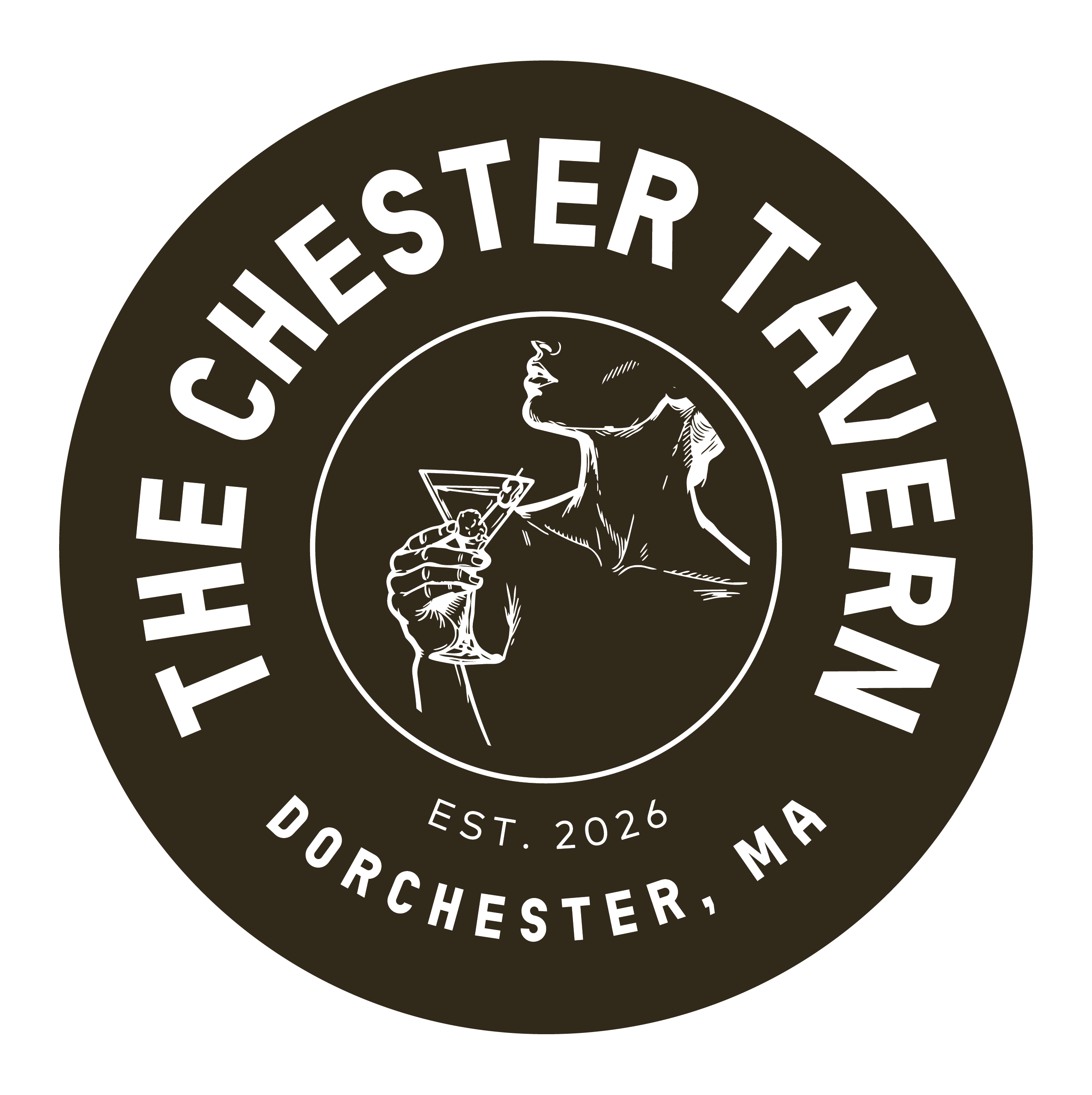 a logo for a bar