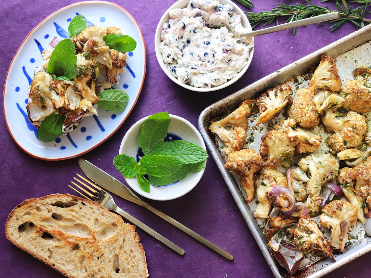 several different types of food on a plate