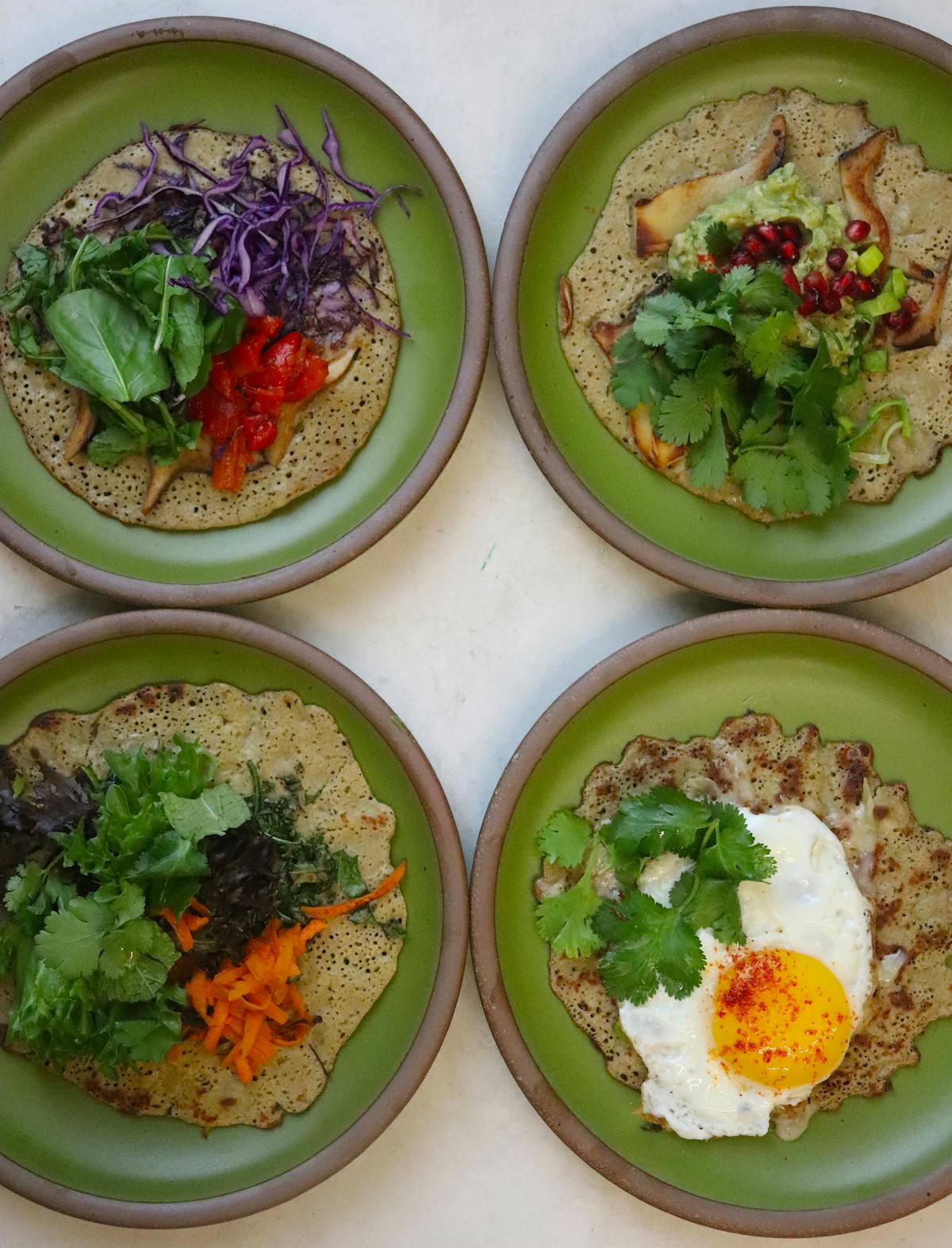 a bowl of food on a table