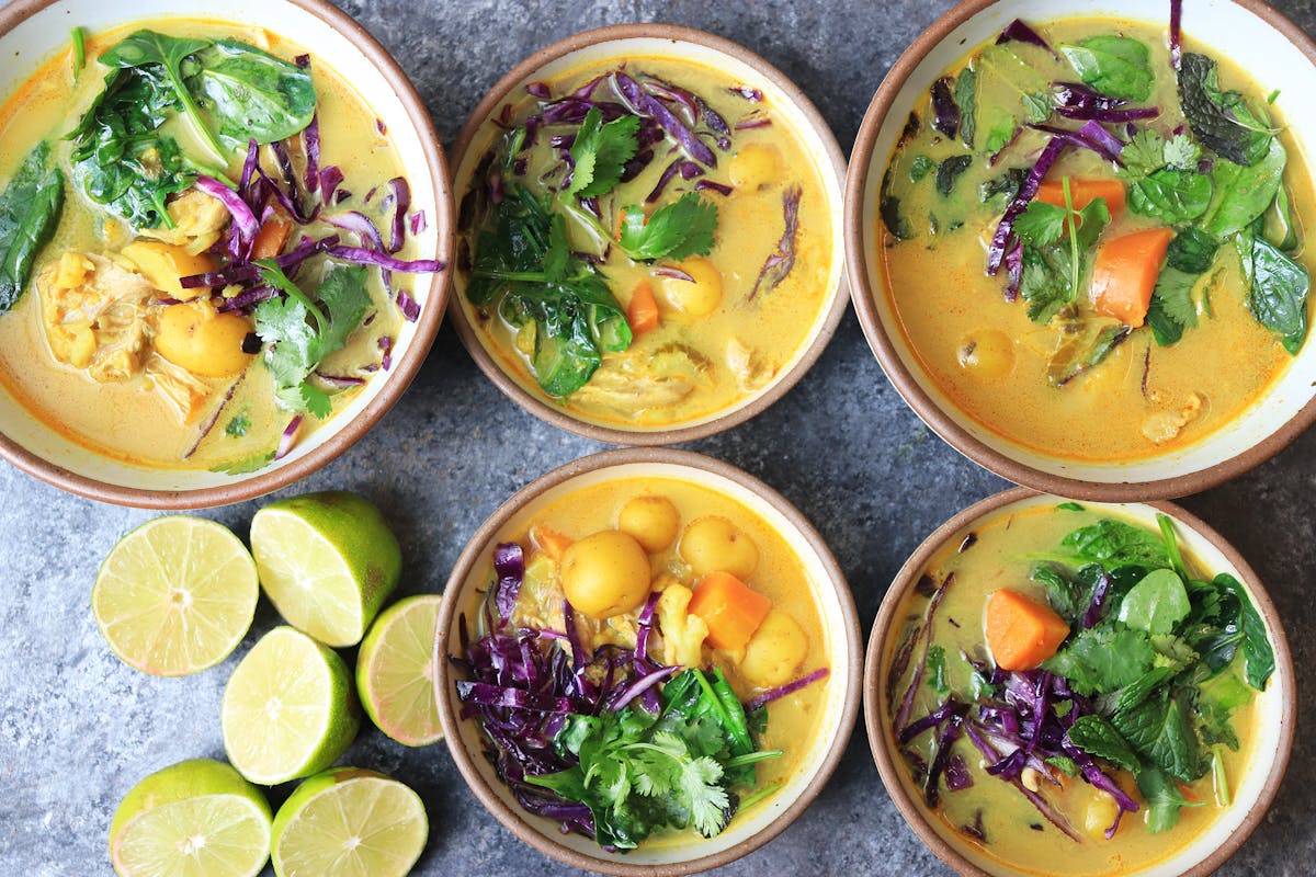 a bowl of salad