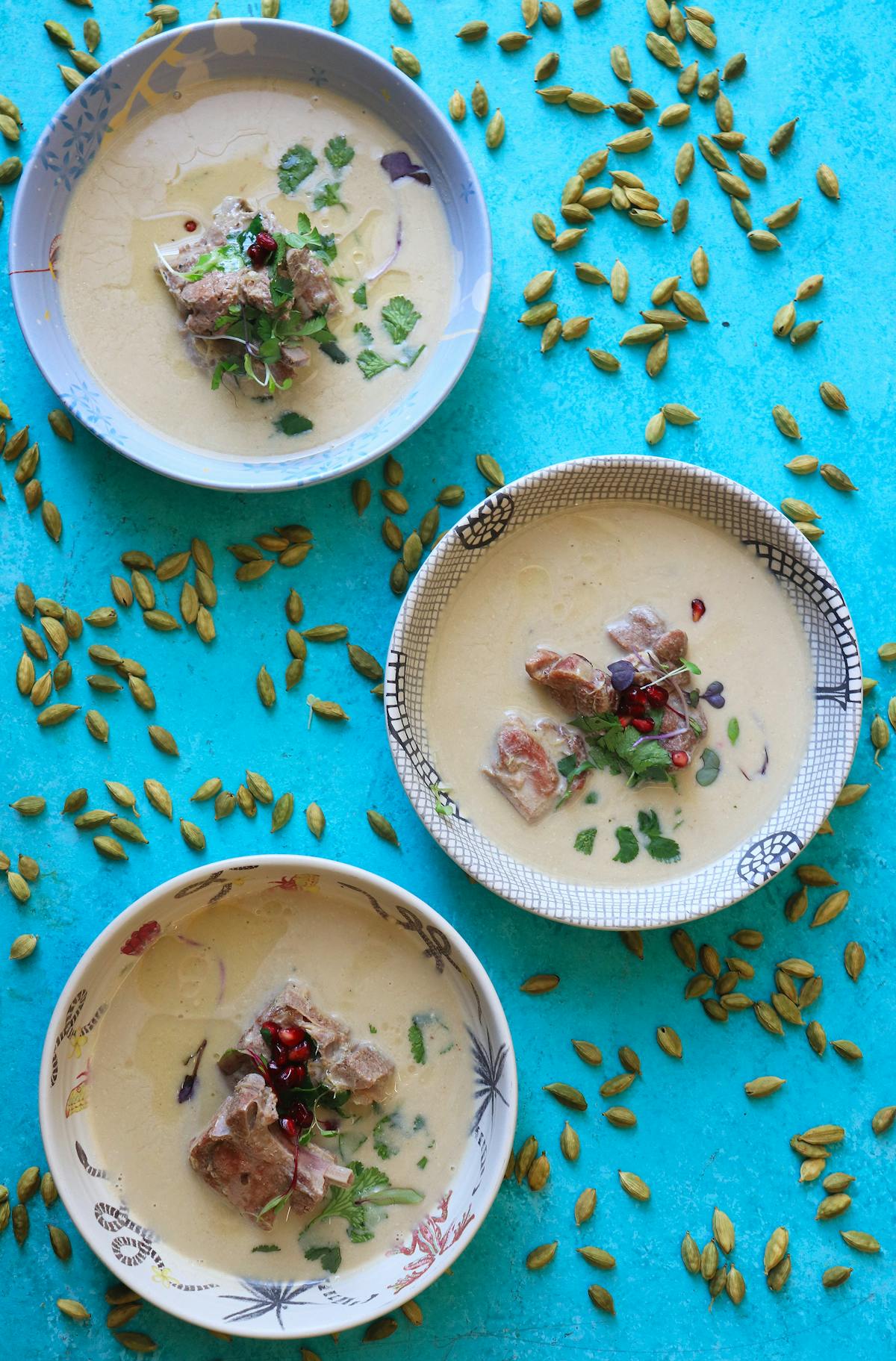a bowl of food on a plate