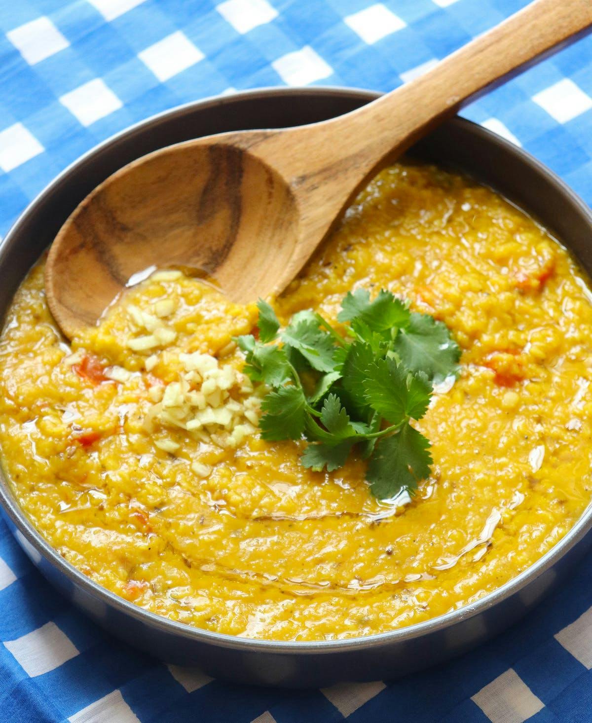 a bowl of food on a plate