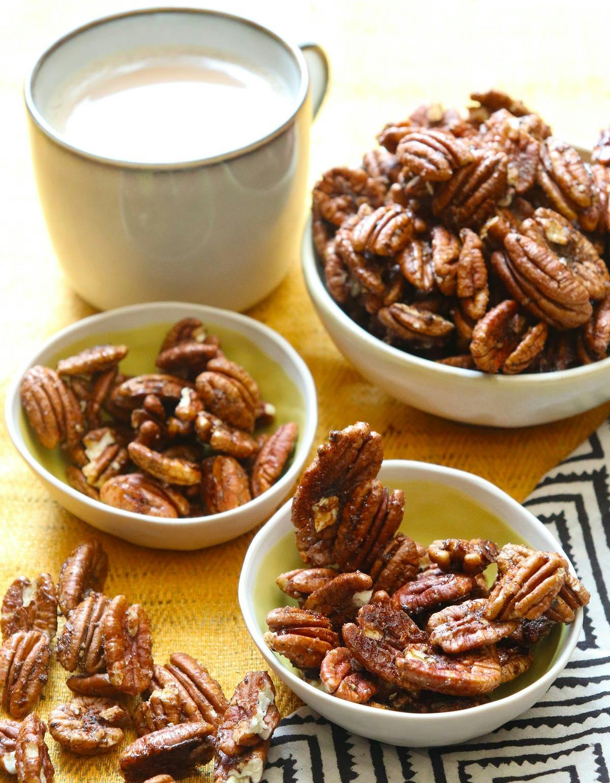 a plate of food on a table
