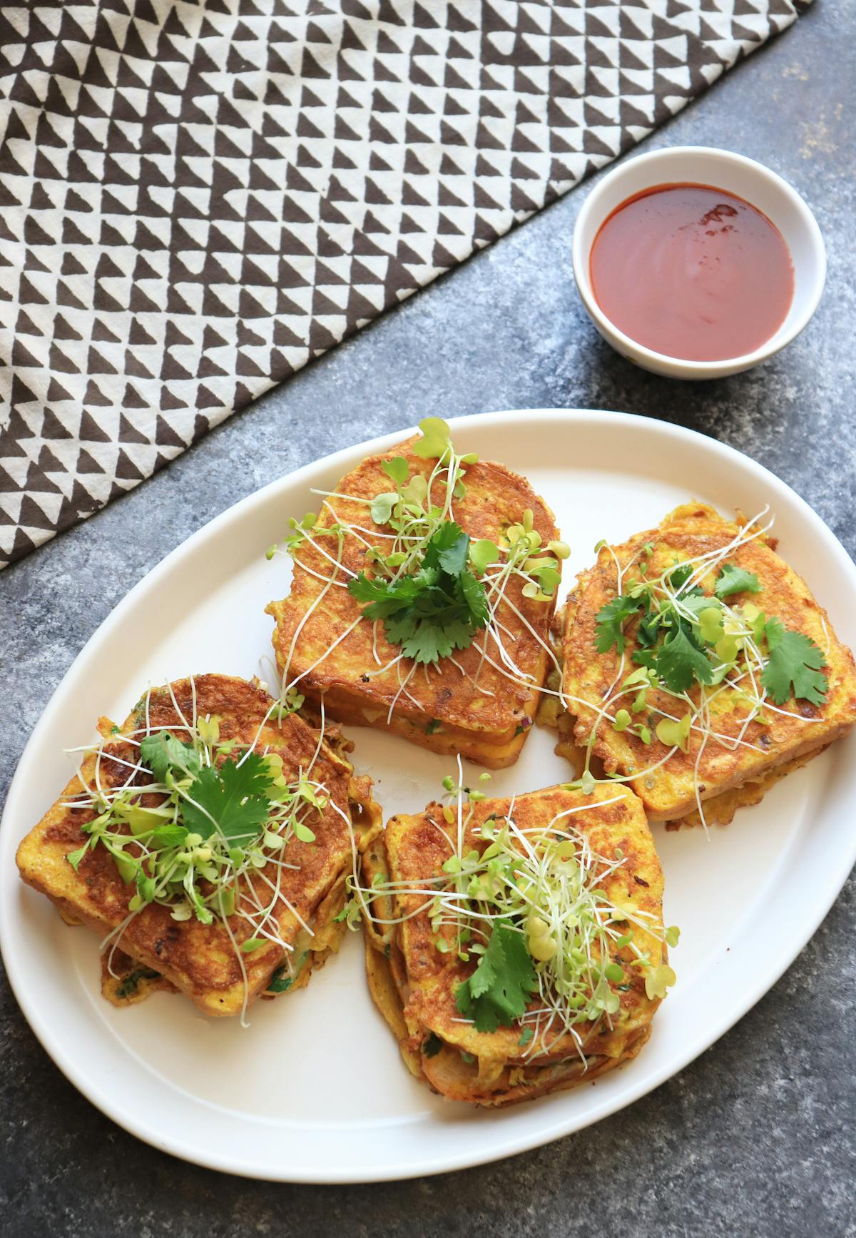 a bowl of food on a plate