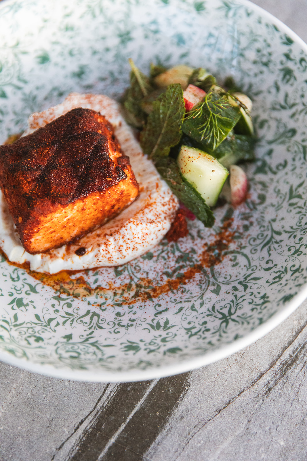 grilled norwegian salmon