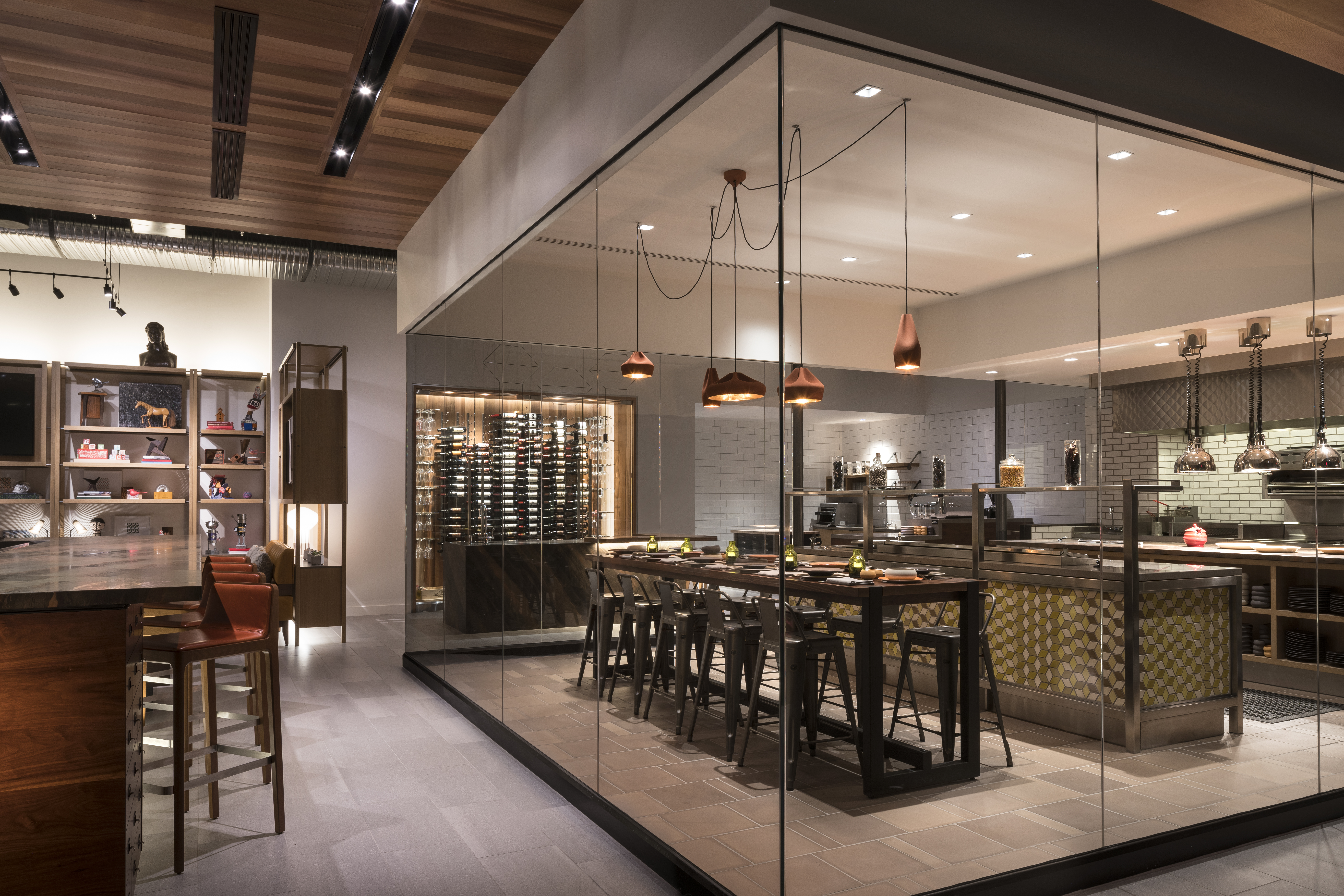 exhibition kitchen