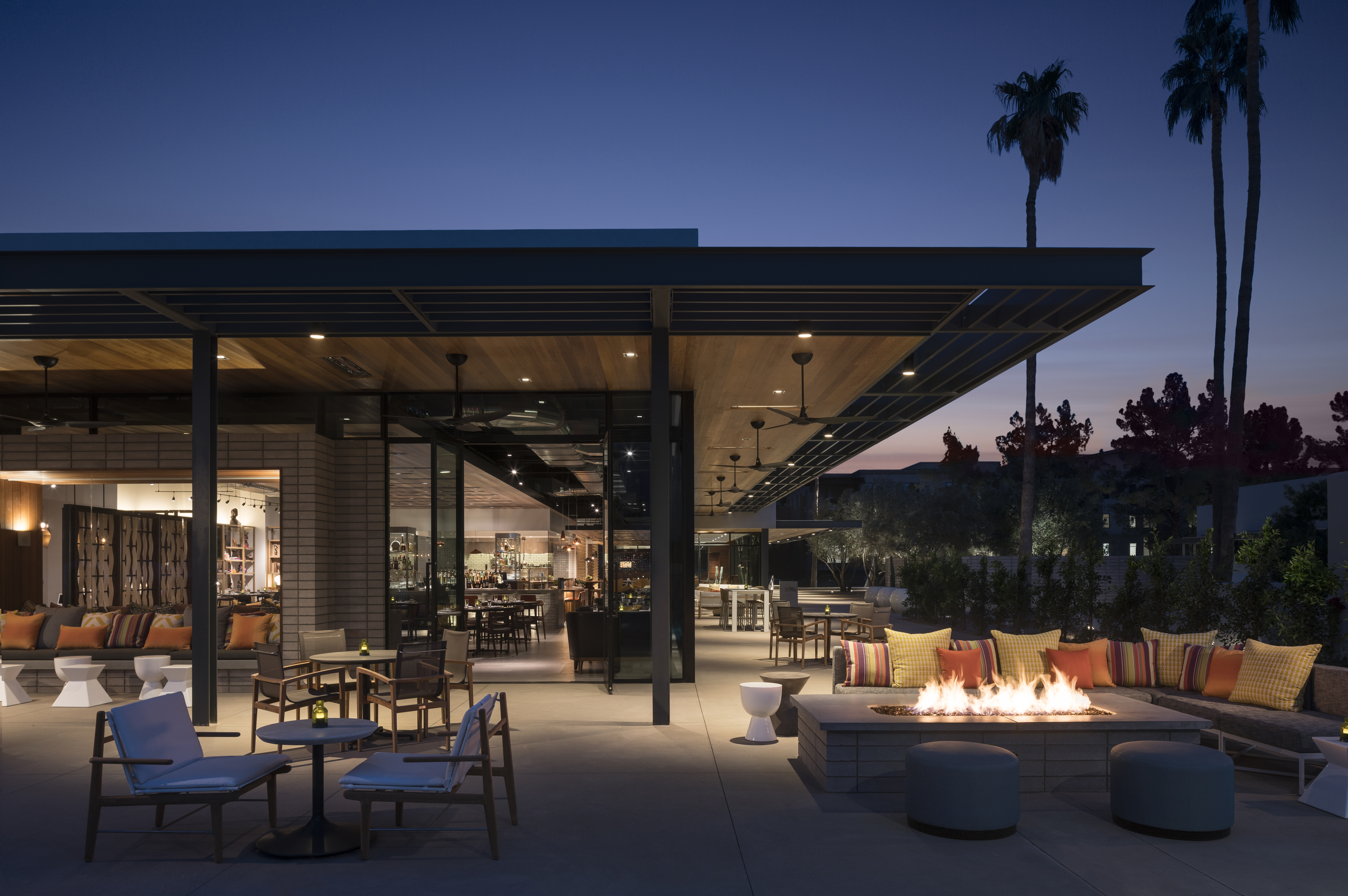 exterior of restaurant