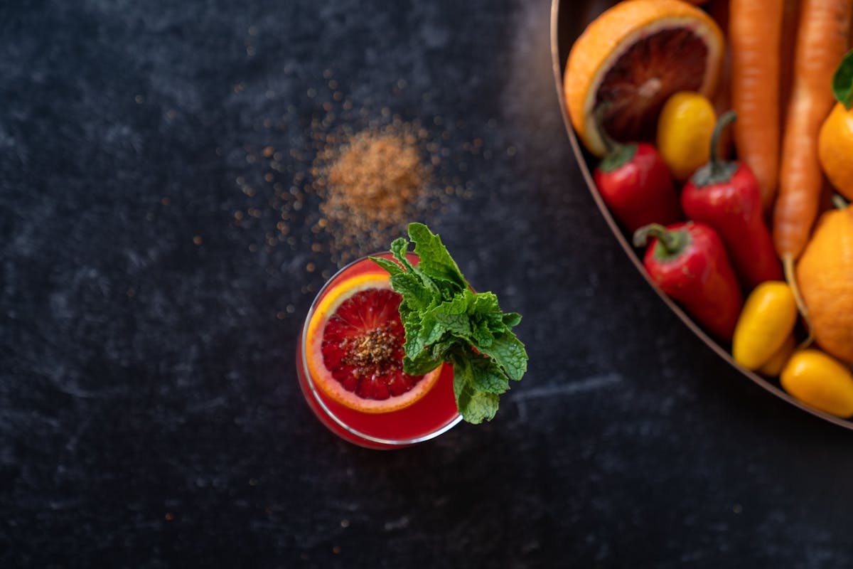 a bowl of fruit
