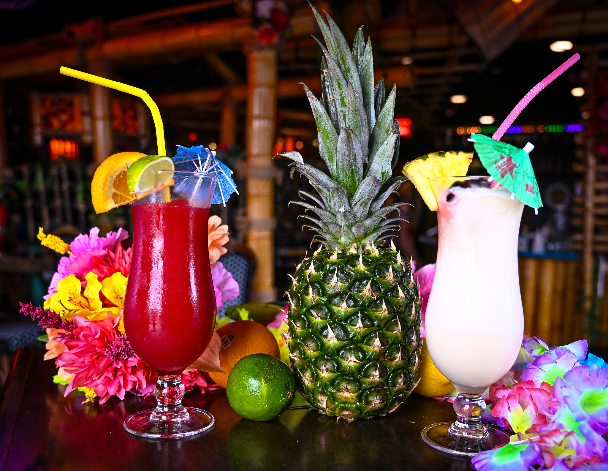 a vase of flowers on a table