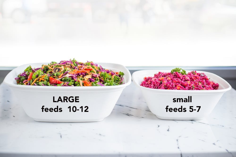 a bowl of food on a plate