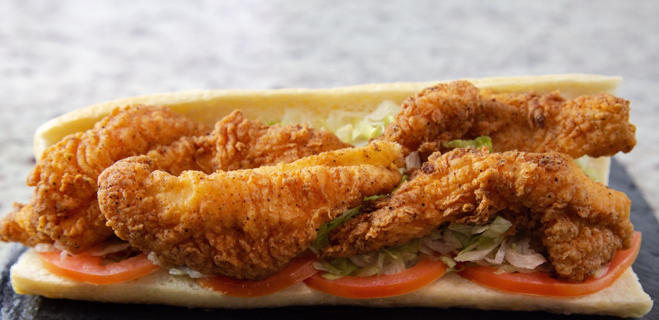 a close up of food