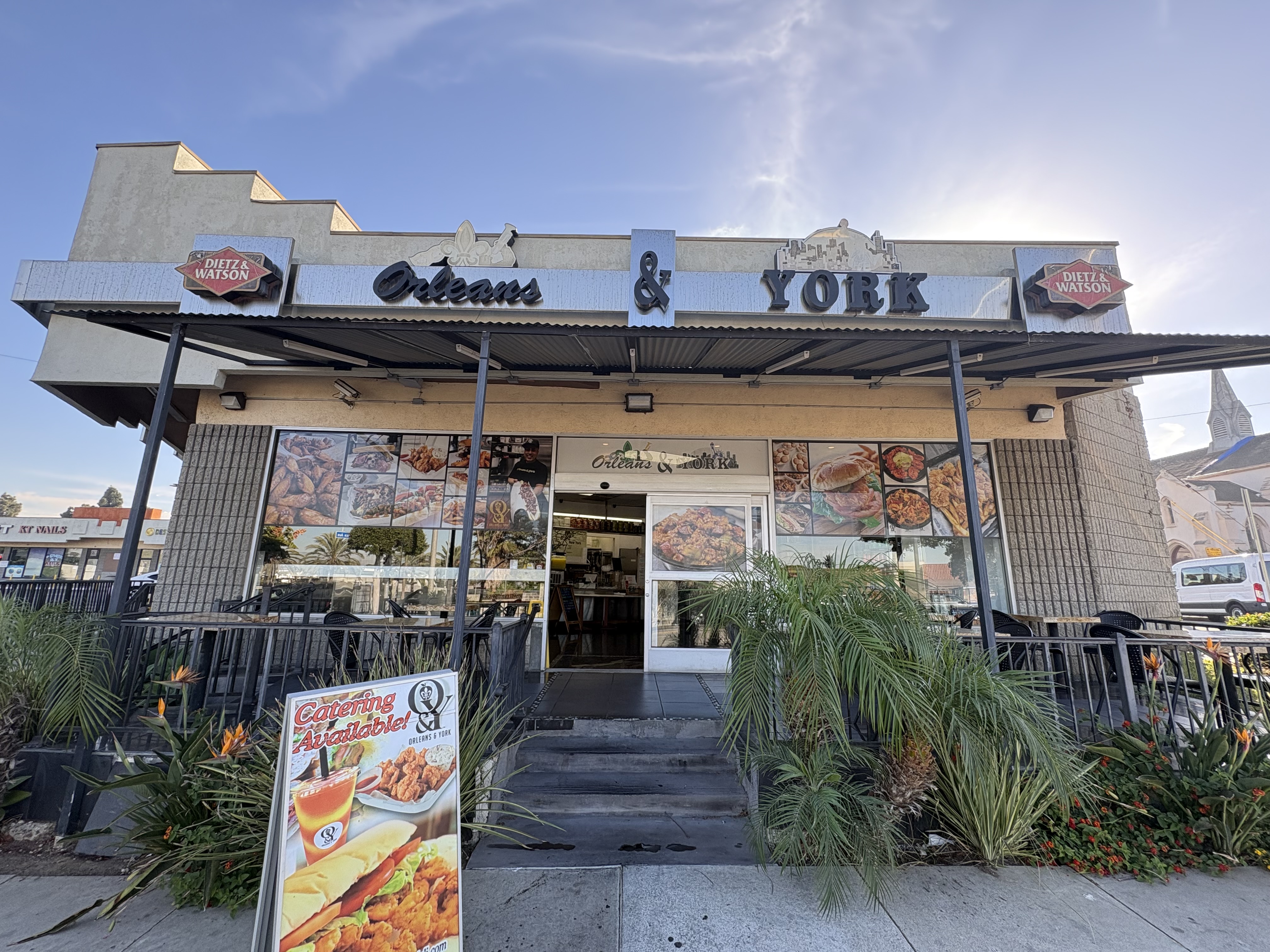 a restaurant with cajun style