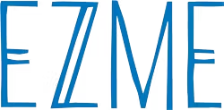 a blue and black logo