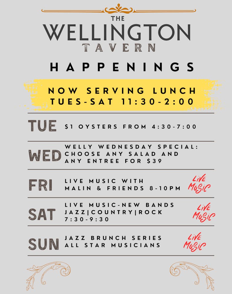 Lunch and live music