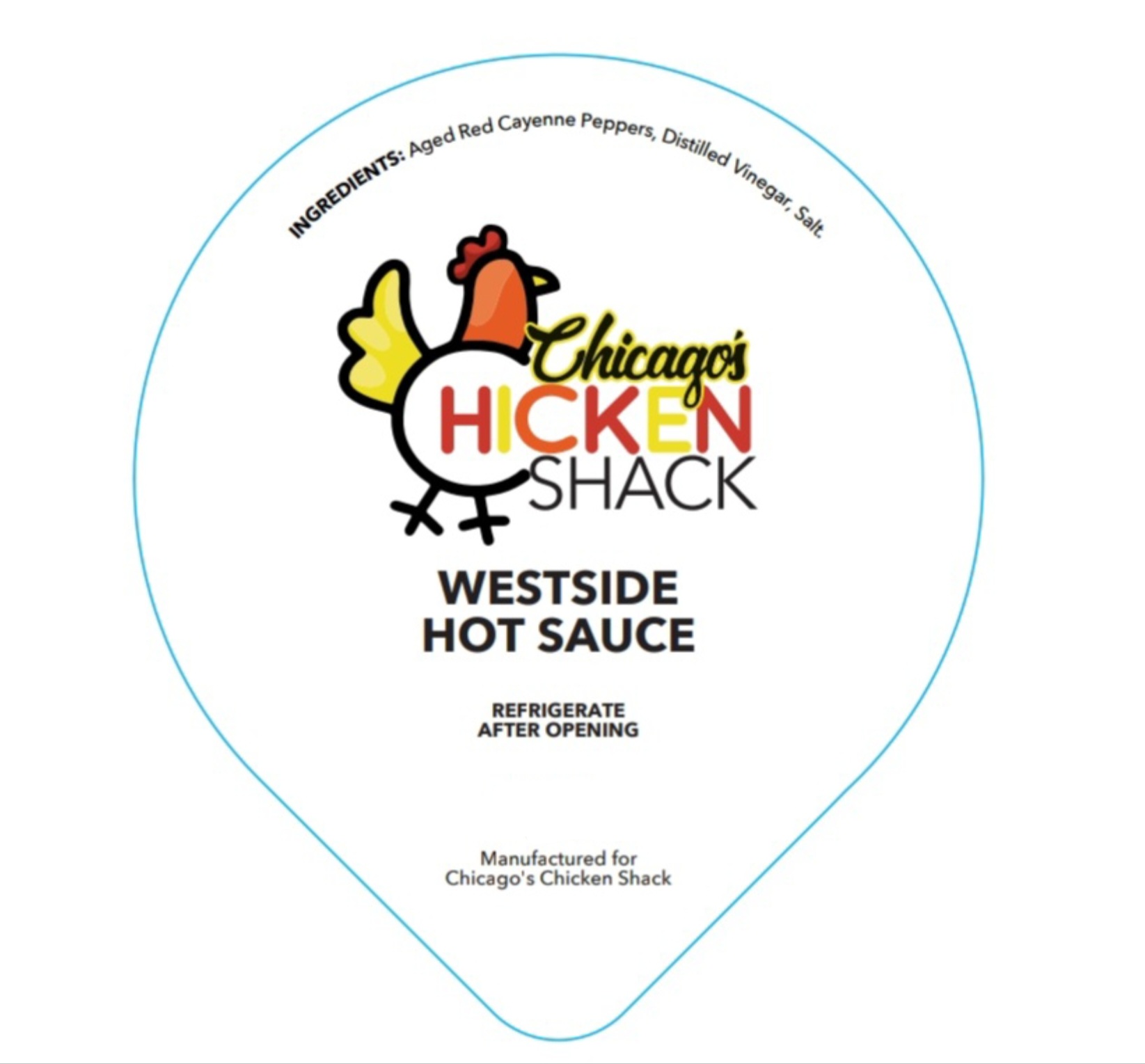Westside Hot Sauce (1 Gallon) | Chicago Chicken Shack | Franchise