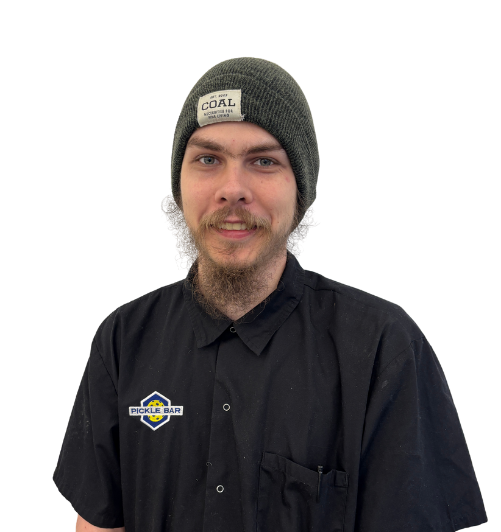 a man wearing a hat and smiling at the camera