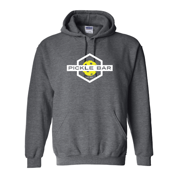The Pickle Bar Unisex Dark Gray Hoodie The Pickle Bar American