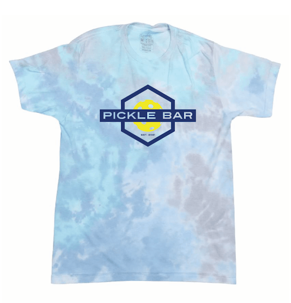 The Pickle Bar Unisex Turquoise TieDyed TShirt The Pickle Bar