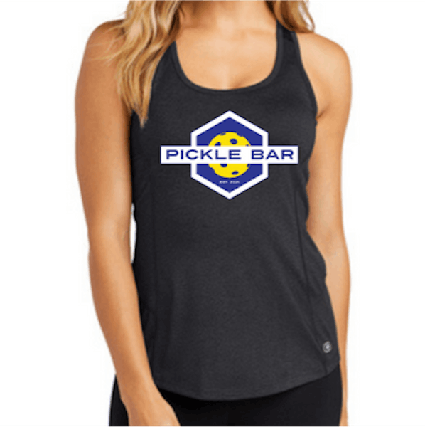 The Pickle Bar Women's Black OGIO Tank The Pickle Bar Pickleball