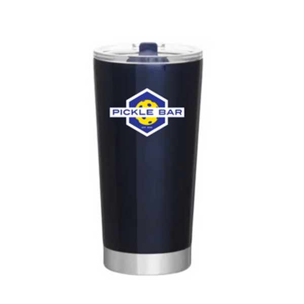 The Pickle Bar 20 oz Navy Tumbler The Pickle Bar Pickleball