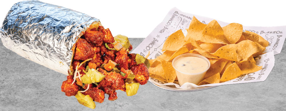 a piece of food on a table