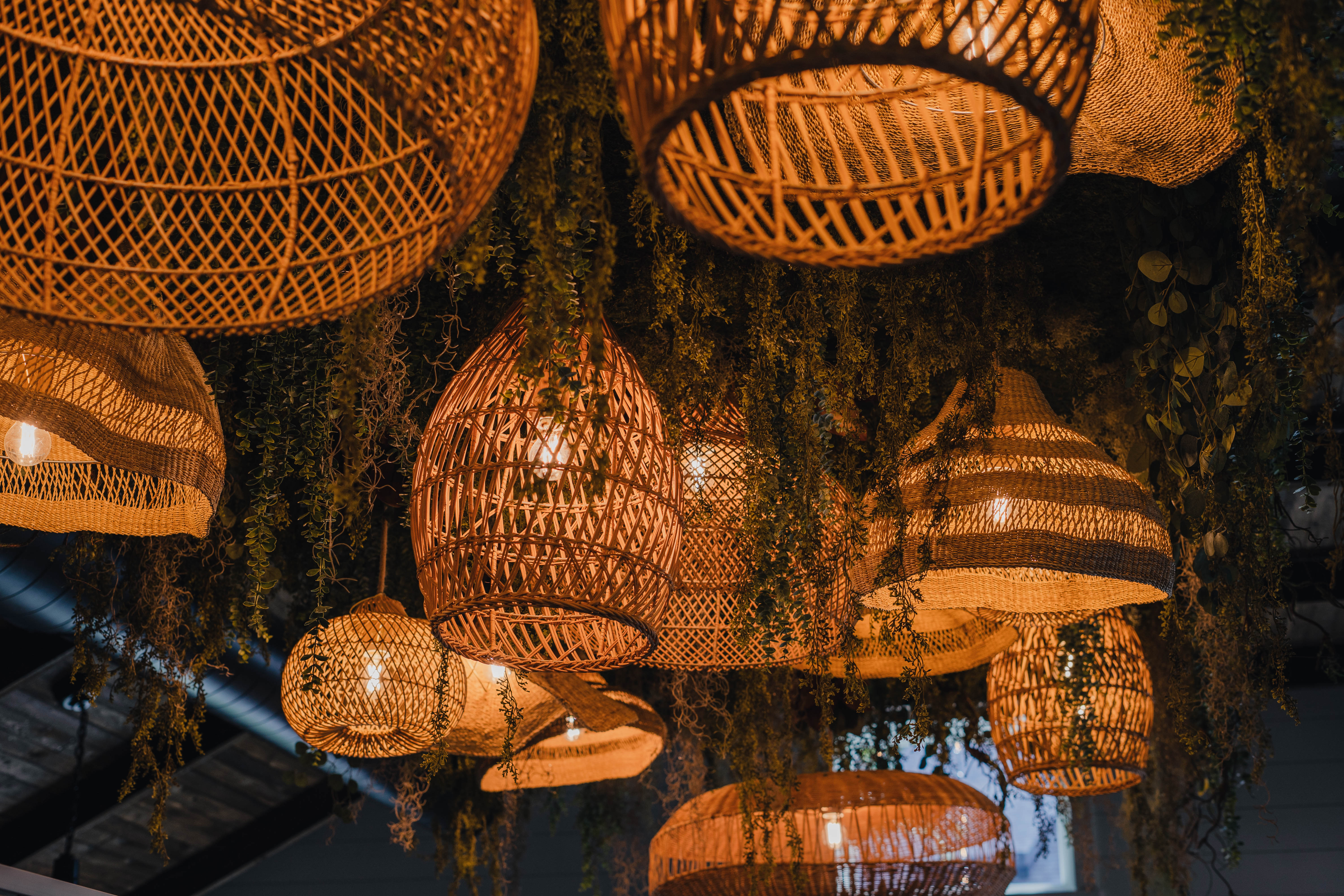 a close up of a basket