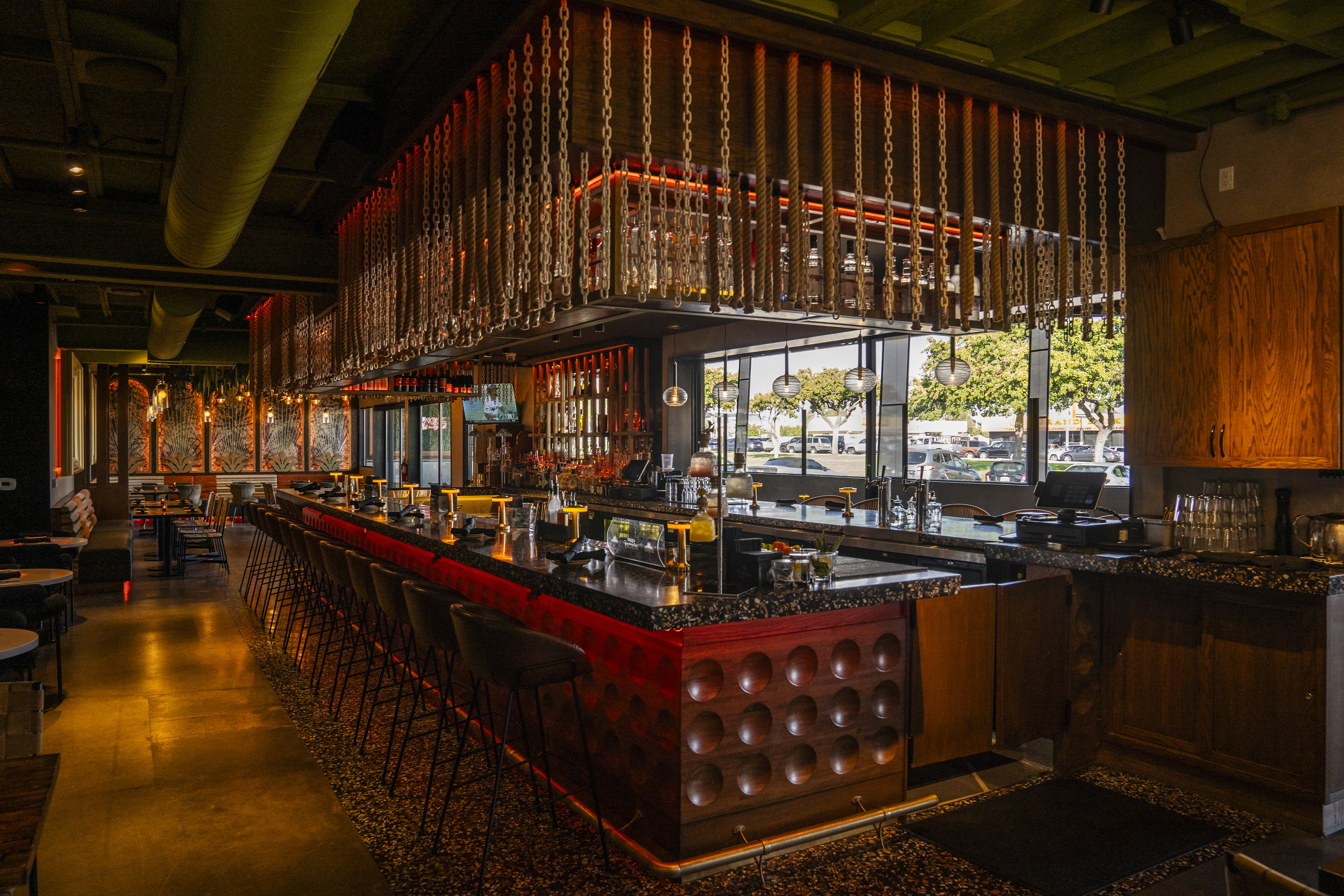 a large long train on a steel track