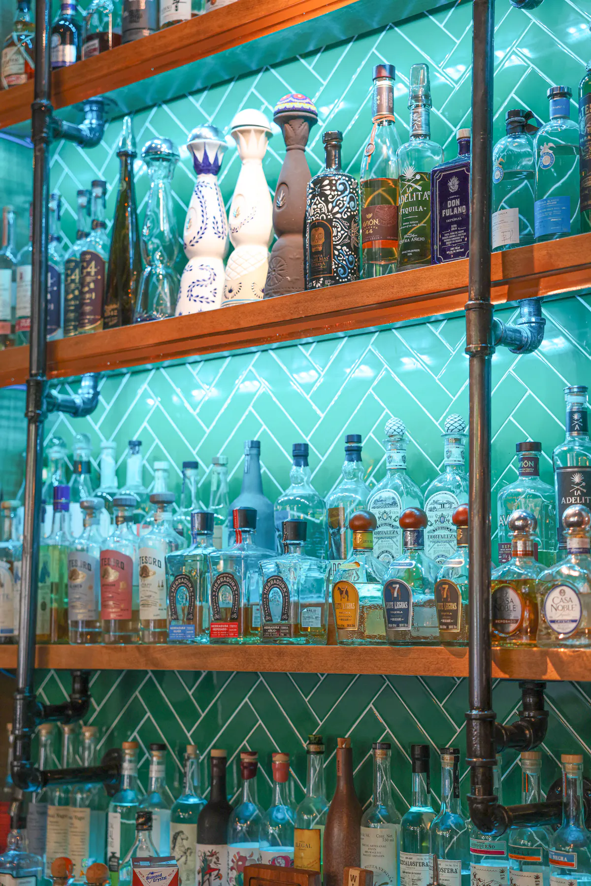 a display in a store