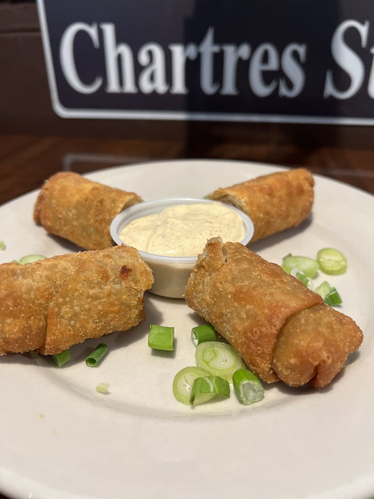 a plate of food on a table