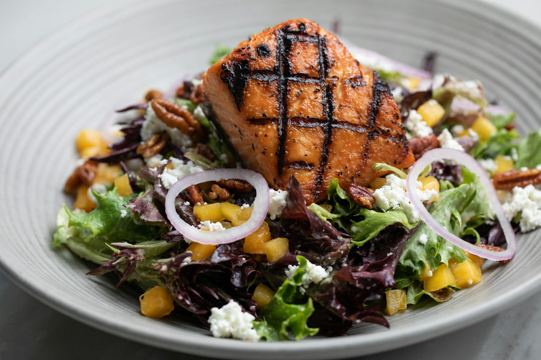 a plate of food