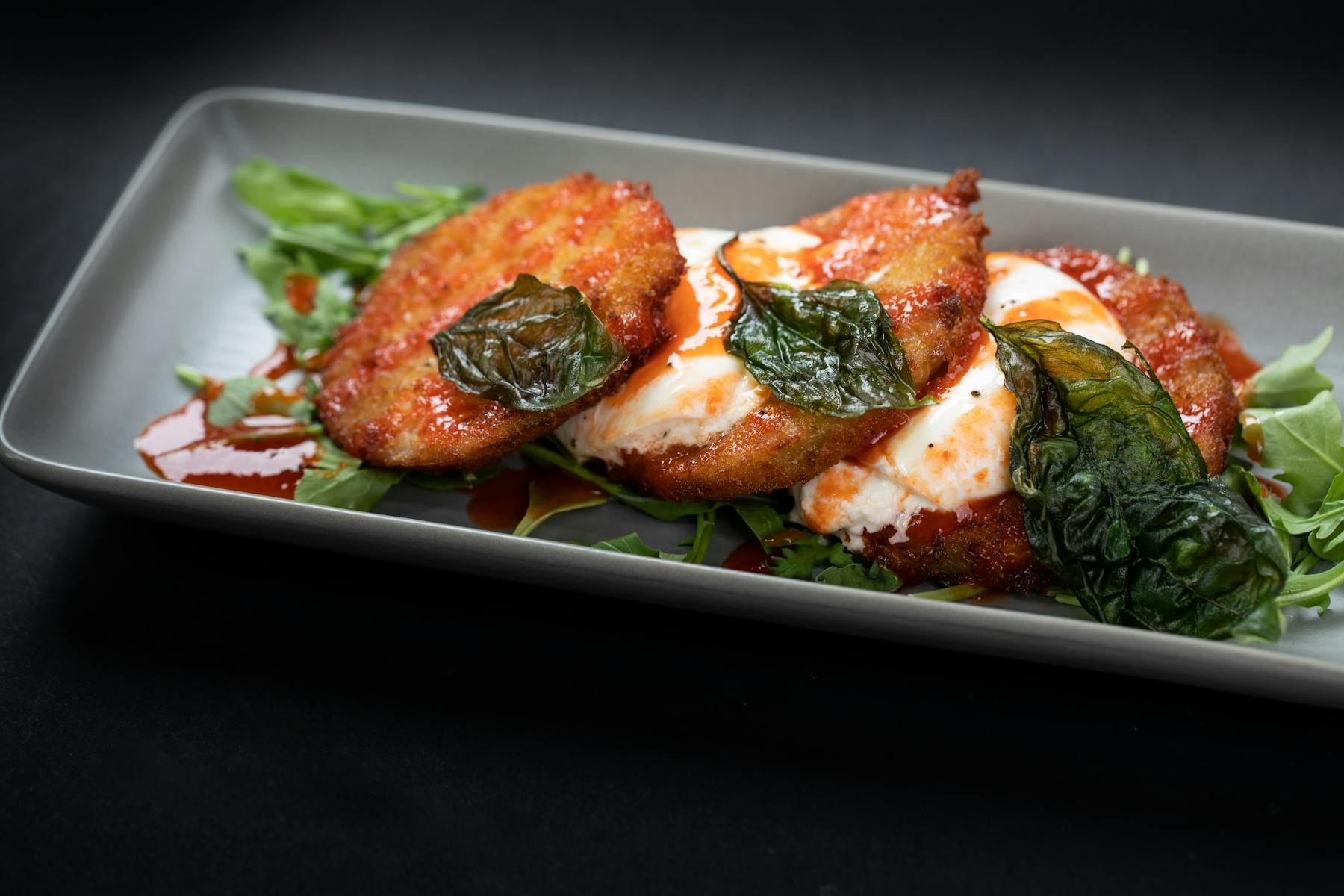 a plate of food with broccoli