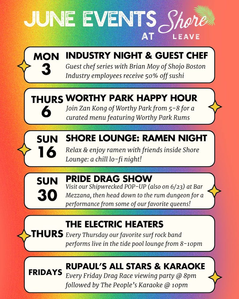 Special Events | Shore Leave in Boston, MA