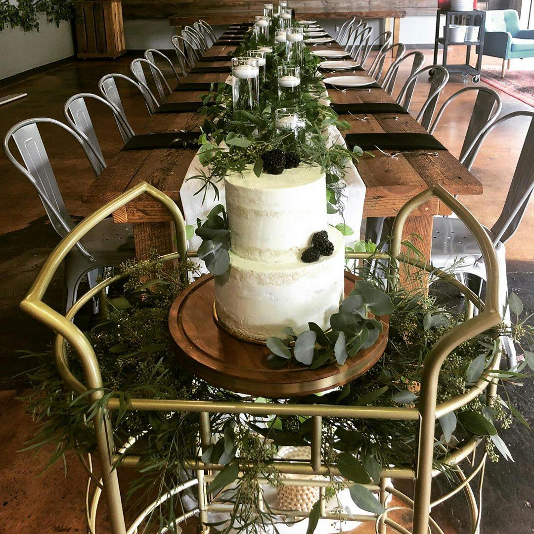 a vase of flowers on a table