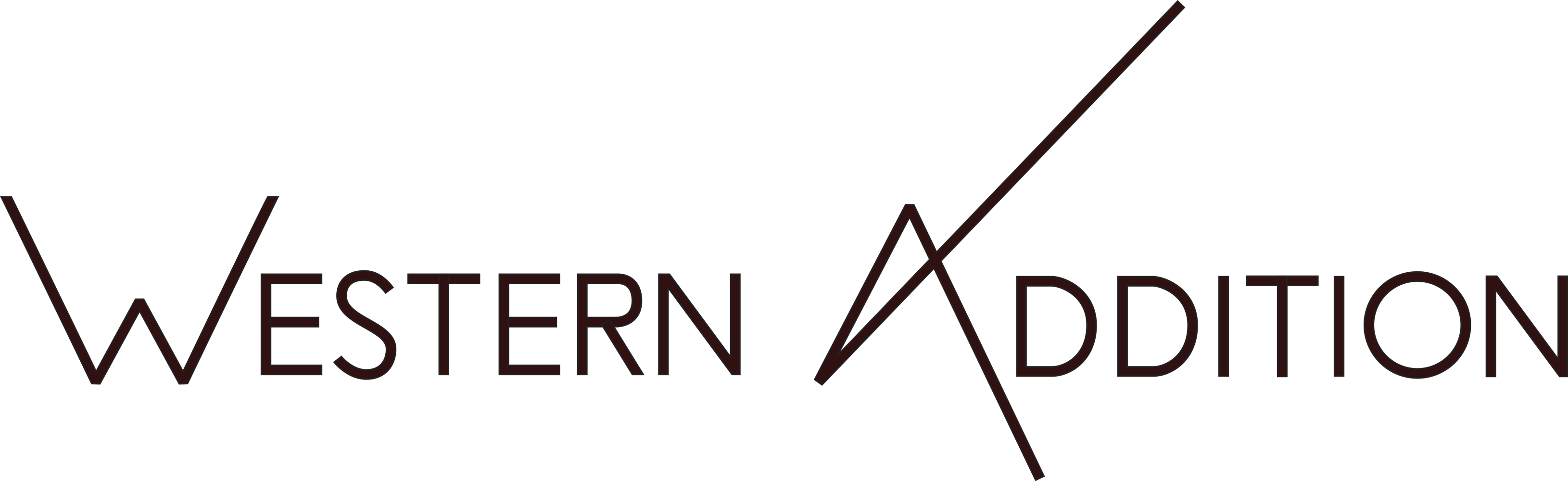 a black background with red text