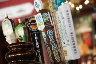 a close up of liquor and wine bottles