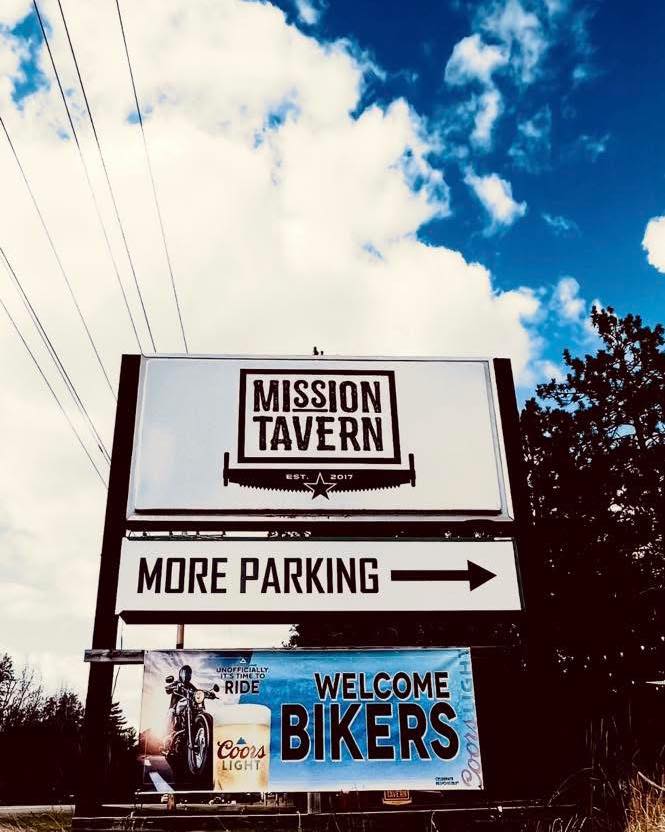 a sign on a pole