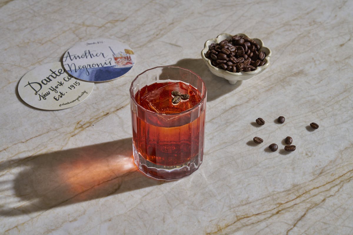 a cup of tea sitting on a table