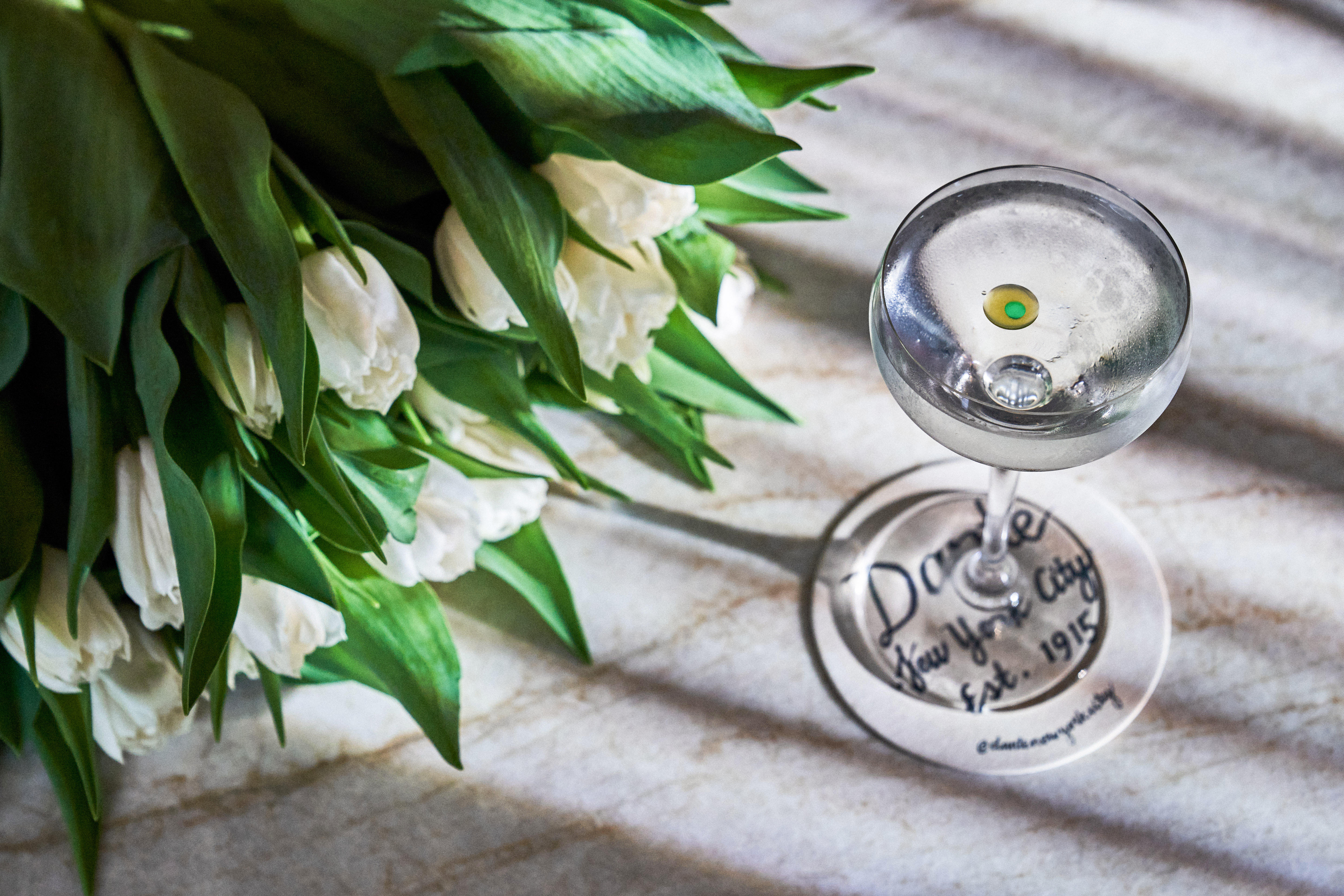 a vase of flowers on a table