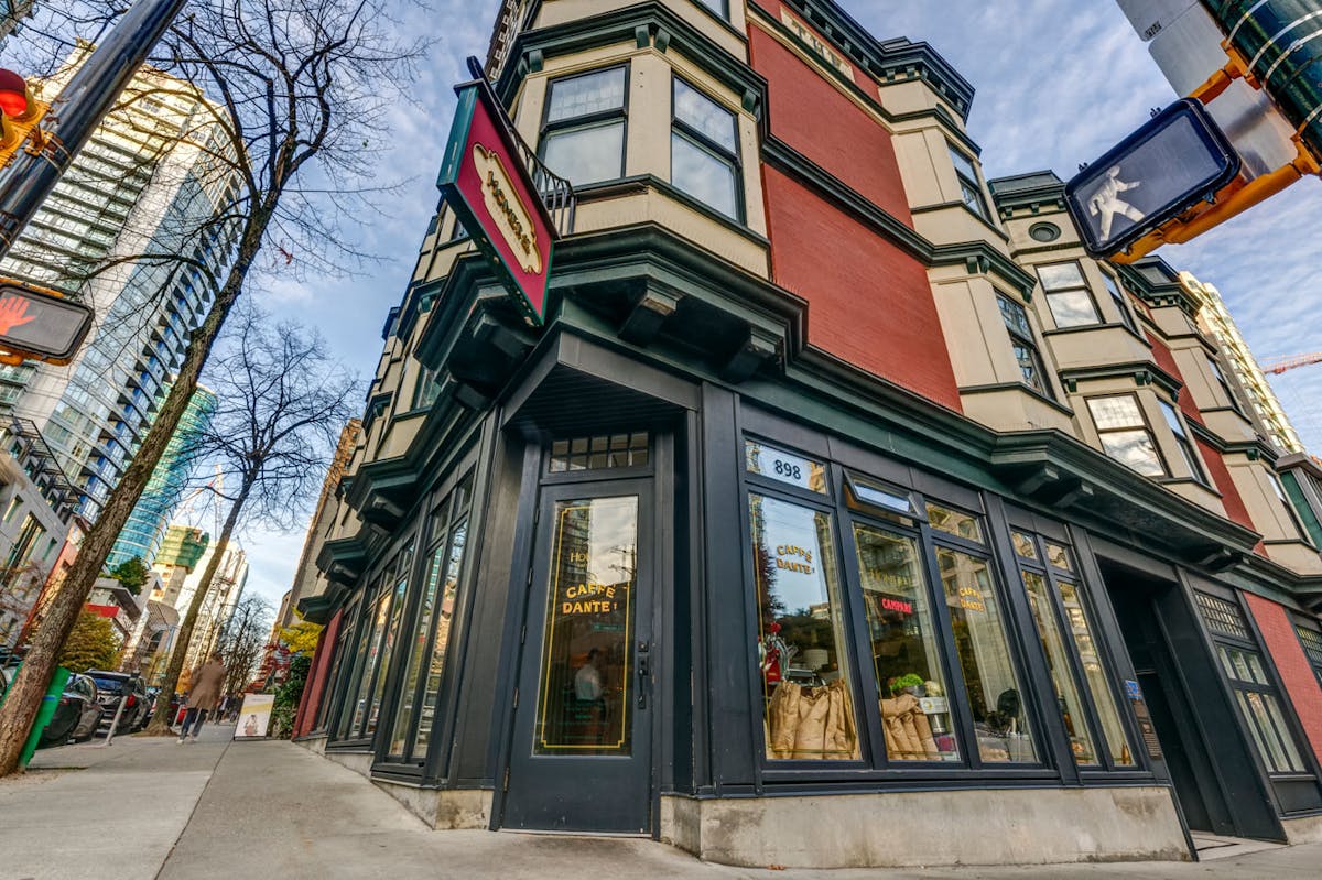 a store inside of a building