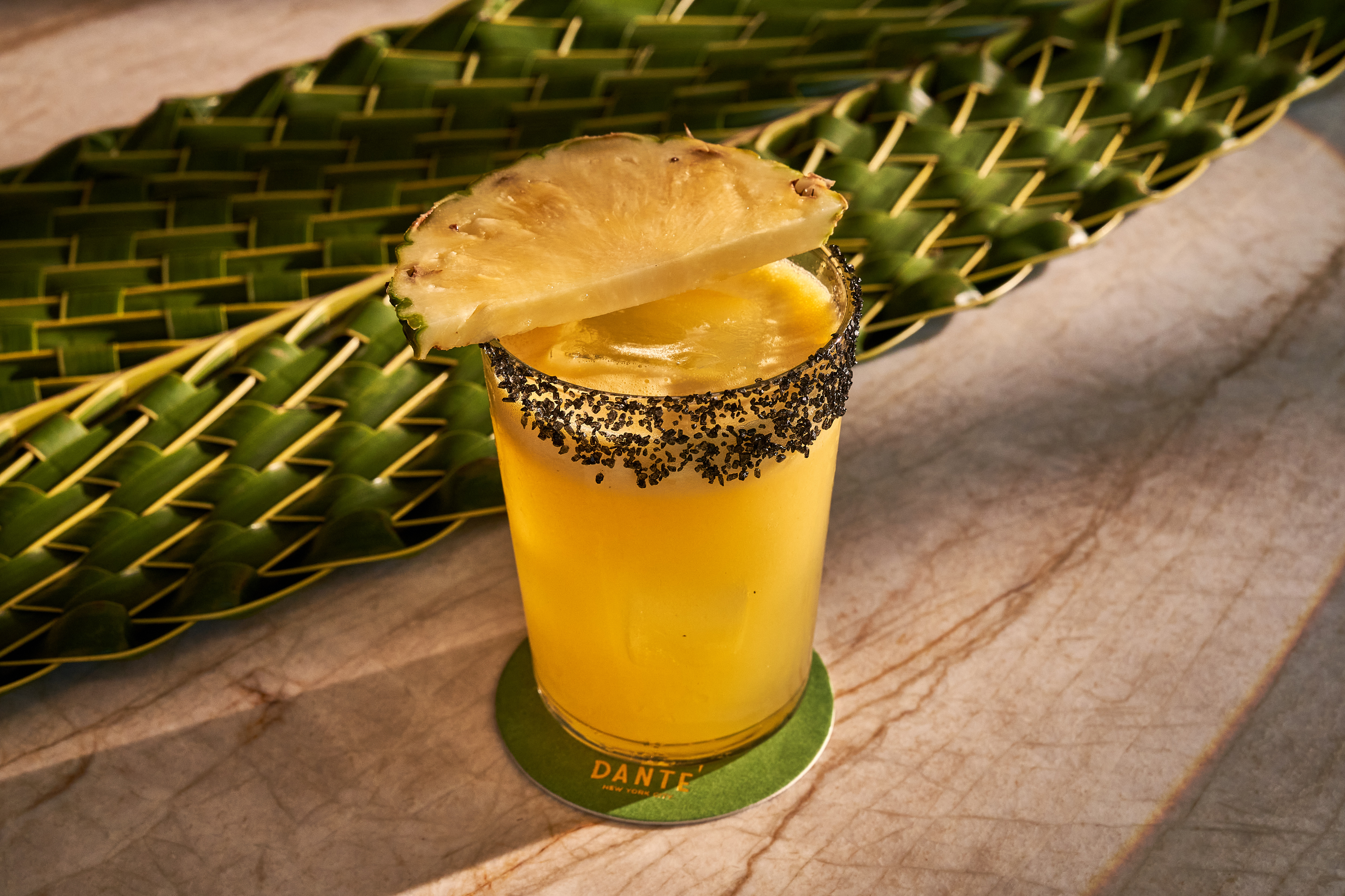 a cup of coffee on a table