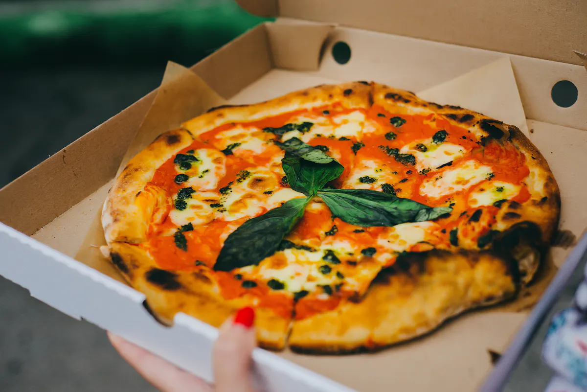 a box of pizza